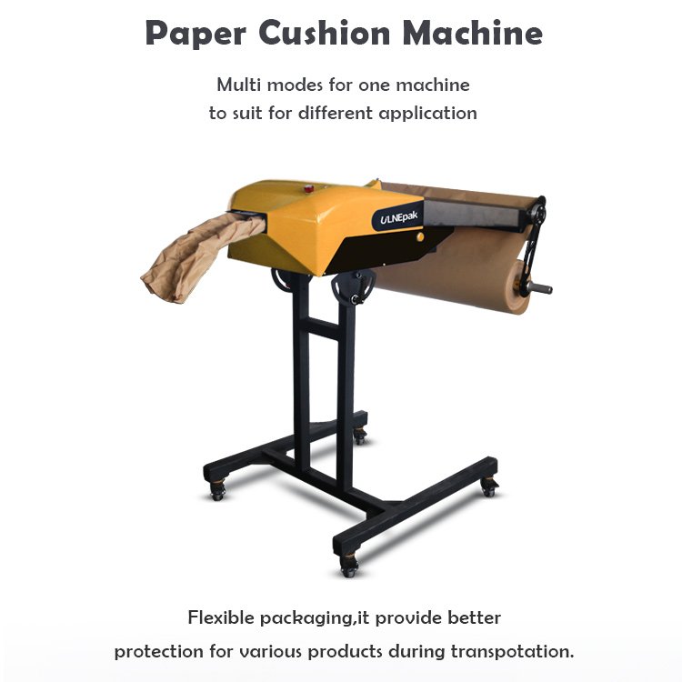 ULINEpak Alternative Substitute to Kraft Paper Cushion Plastic Bubble Packaging Wrapping