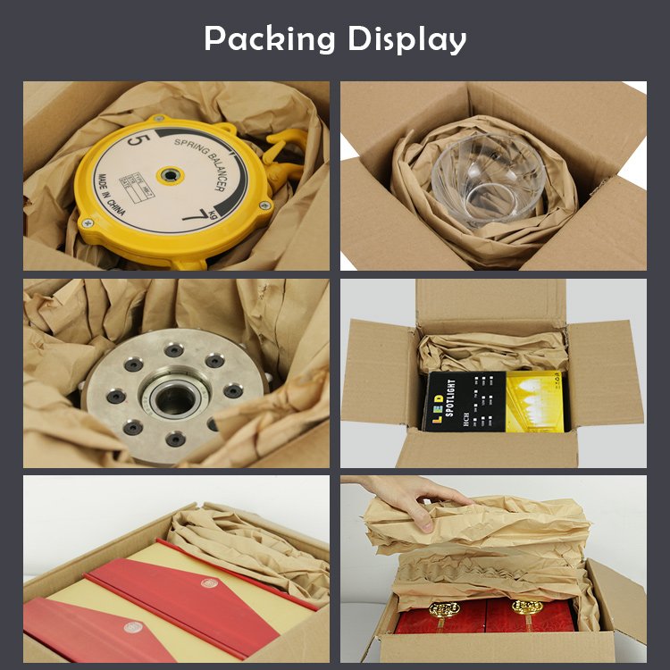 ULINEpak Alternative Substitute to Kraft Paper Cushion Plastic Bubble Packaging Wrapping
