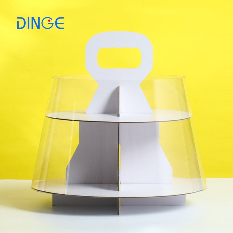 chocolate cake paper bento multipurpose box tin bread luxury custom can packaging cup with handle your logo