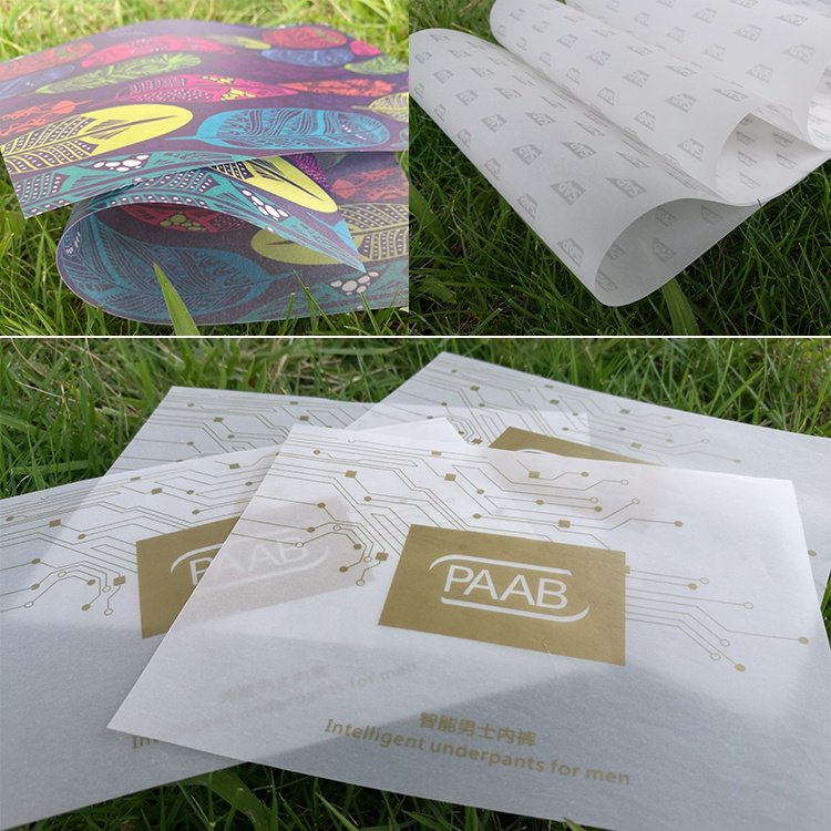 Personalized Design Custom Eco-friendly Offset Printed Brand Name Logo Wrapping Tissue Paper for Clothes Packages