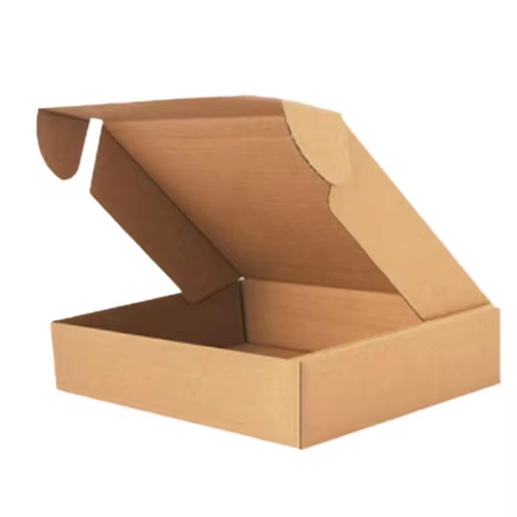 Kraft Paper Custom Size Brand Logo Corrugated Shipping Mailer Box Packaging