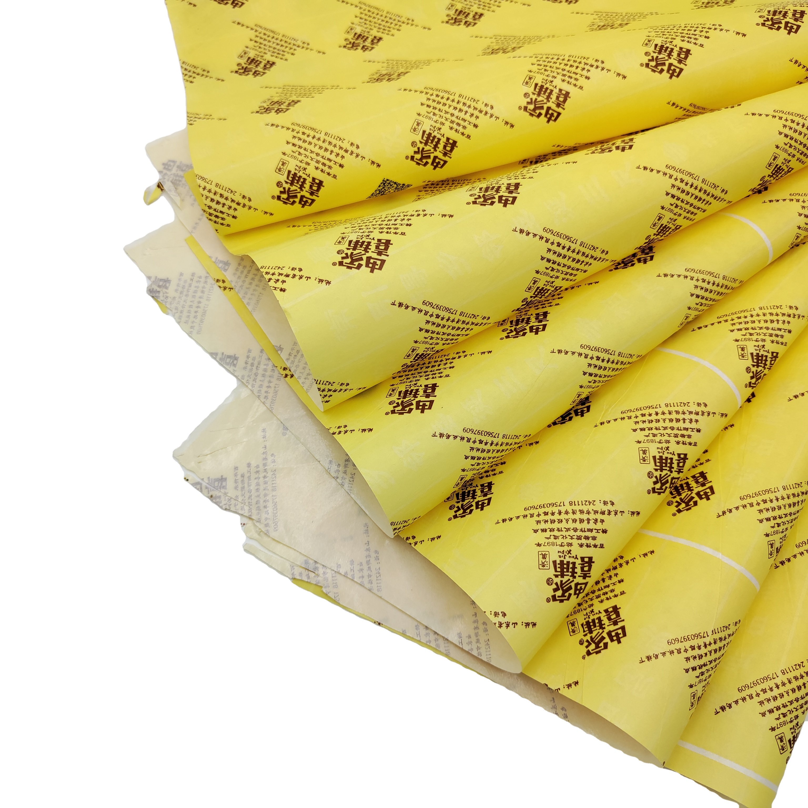 High quality food grade kraft paper pe coated hamburger Kraft wrapping paper