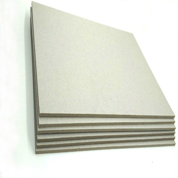 Compressed paper sheet boxes material grey board for boxes making
