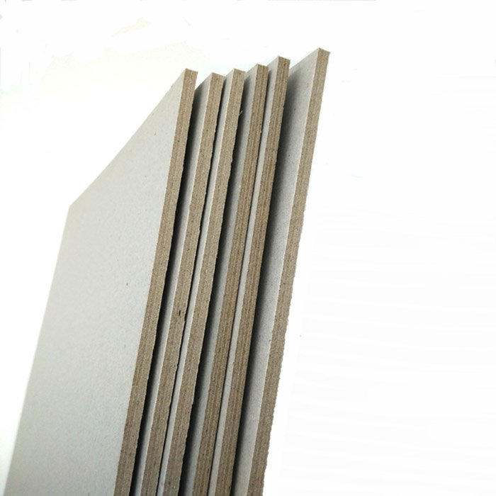 Compressed paper sheet boxes material grey board for boxes making