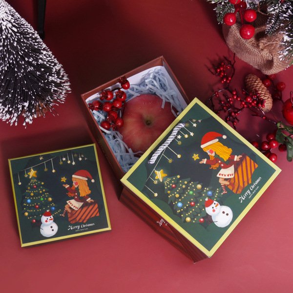custom design high quality Christmas paper gift box luxury packaging paper box