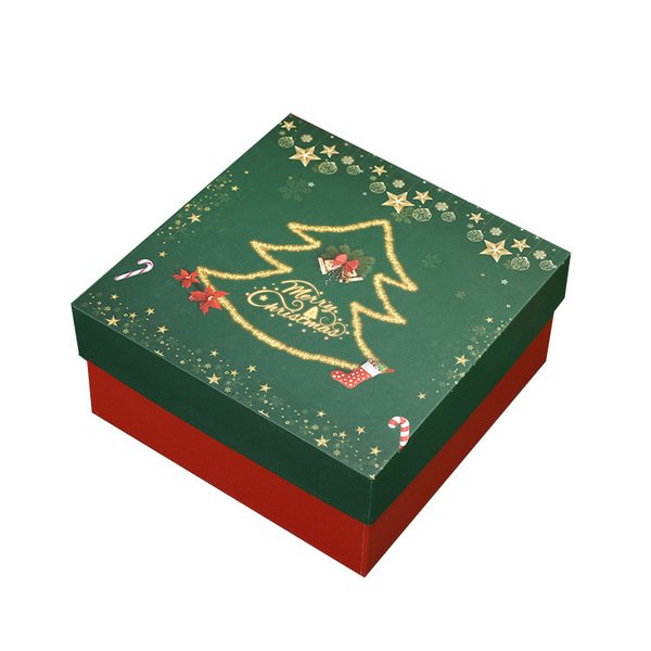 custom design high quality Christmas paper gift box luxury packaging paper box