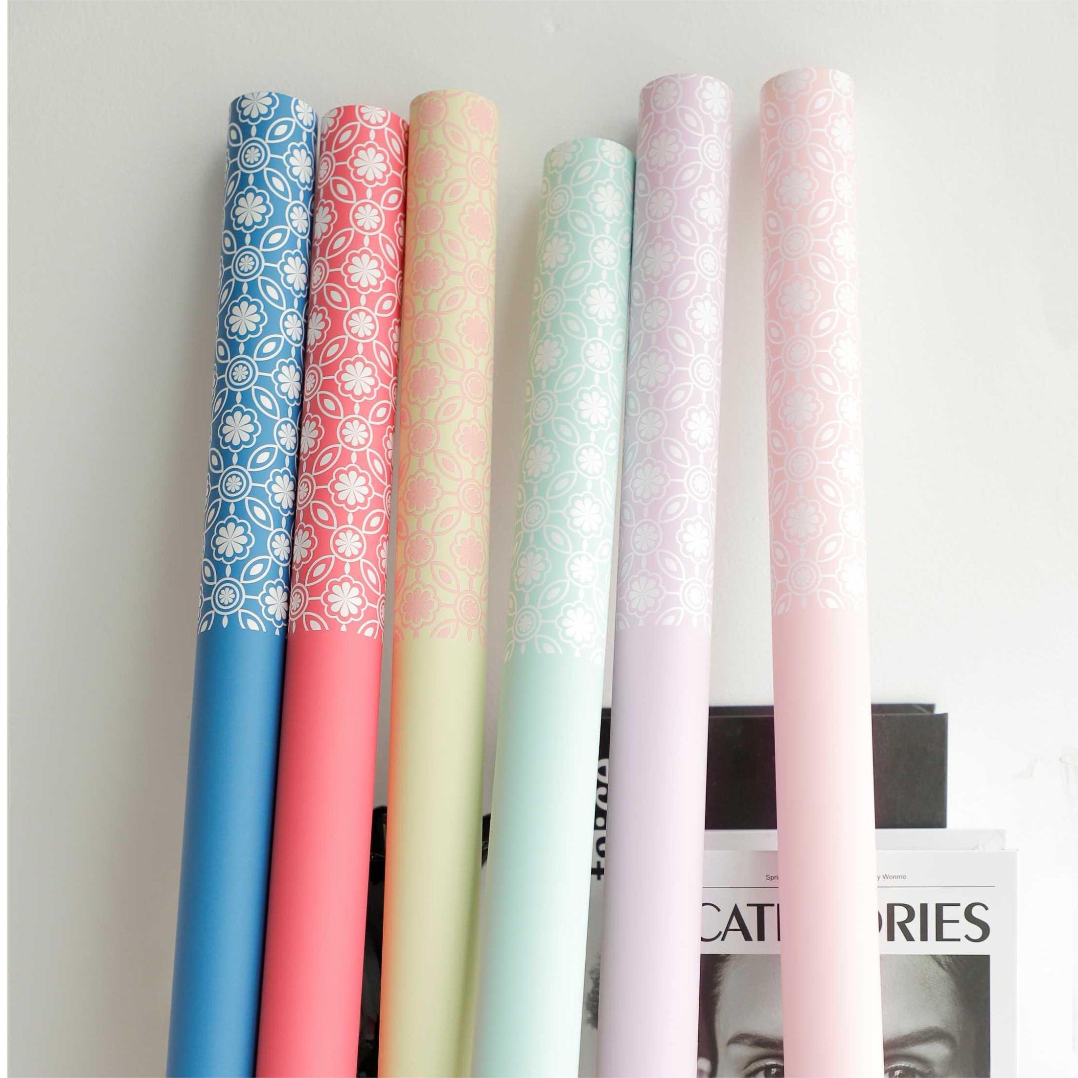 HUABAN flower wrapping paper Korean Wrapping Paper For Bouquets Floral Gift Packaging Paper For Flowers