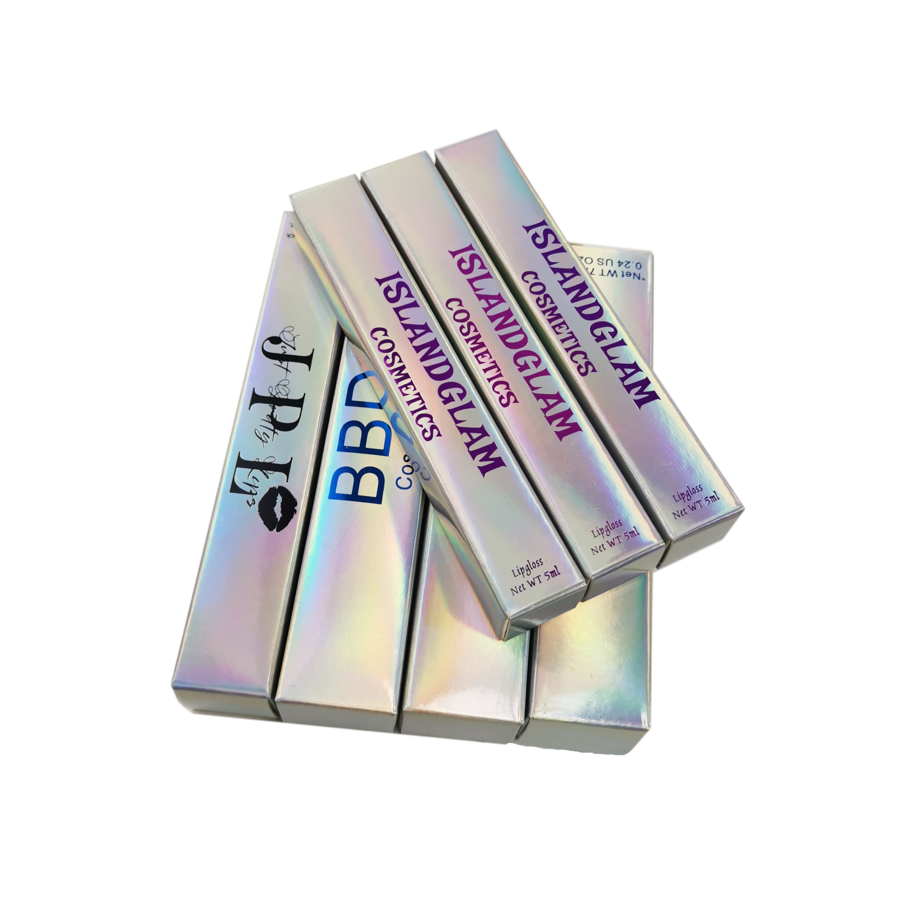 New fashion custom design makeup package box lipgloss mascara packaging box