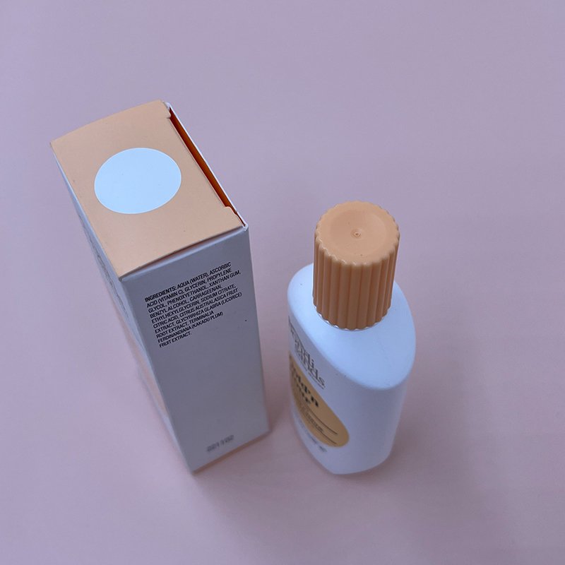 auto-lock bottom printing 2 sides cosmetic serum face cream bottles jars packaging paper unit carton box product packaging box