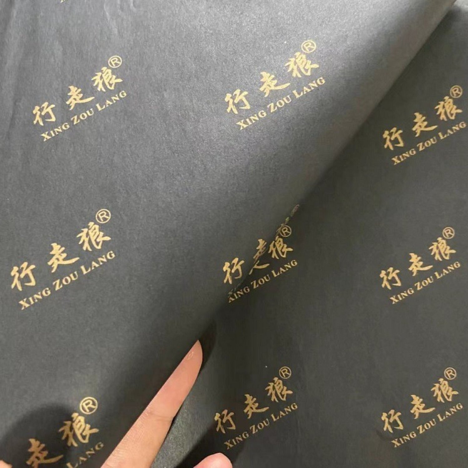 Custom logo printed gift packaging thin tissue wrapping paper tissue paper