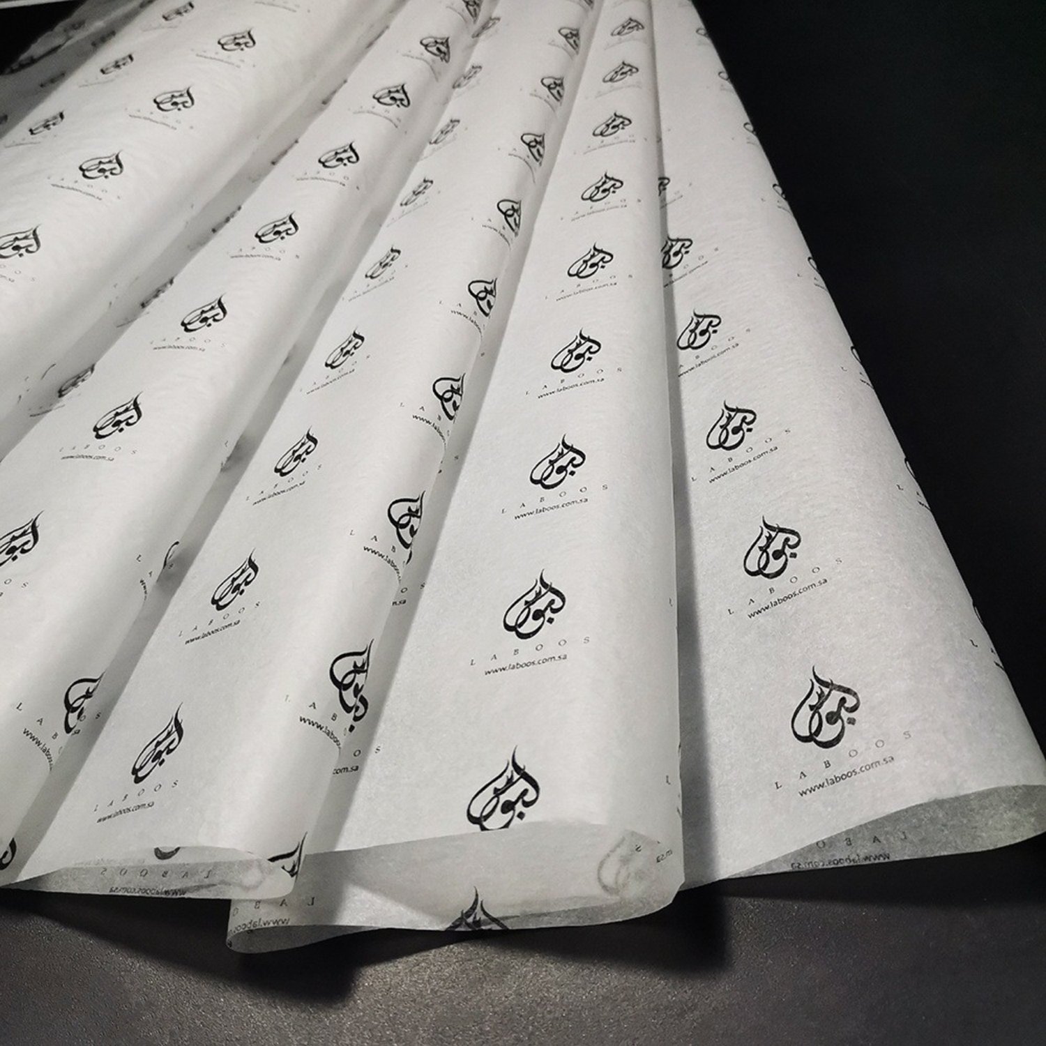 Custom logo printed gift packaging thin tissue wrapping paper tissue paper