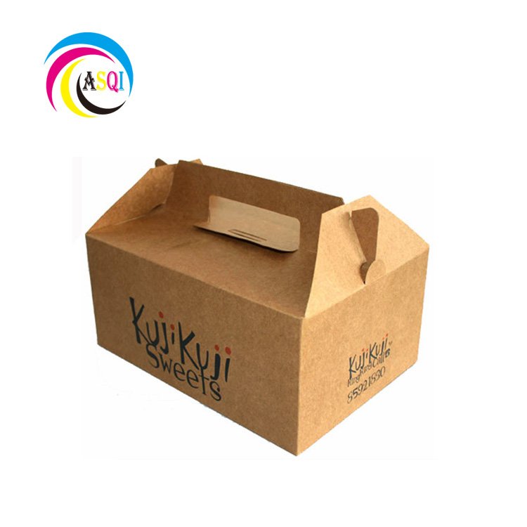 paper meal box Food Kids Lunch Boxes 2021 Food Take Away Disposable Food & Beverage Packaging Kraft Paper Customized Accept