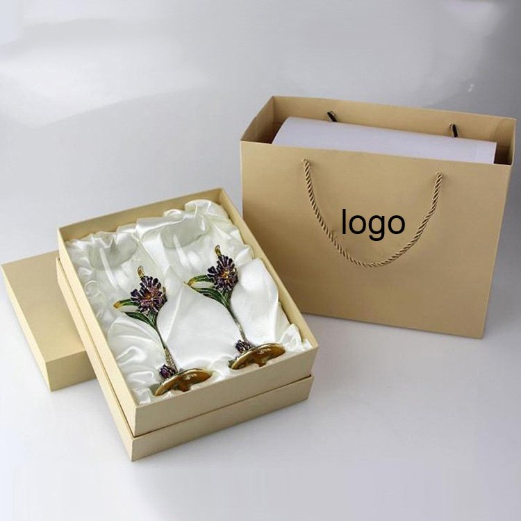 Brown Carry Resealable Gusset Bag Custom Wine Cardboard Round Packaging Candle Paper Box