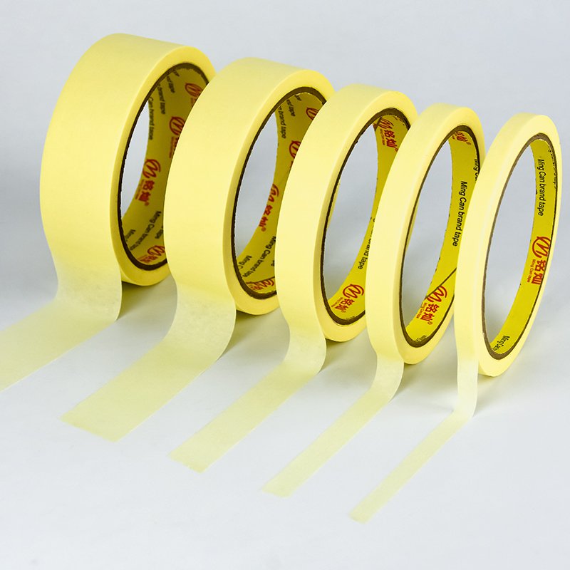 High adhesive Economic crepe paper masking tape for car painting