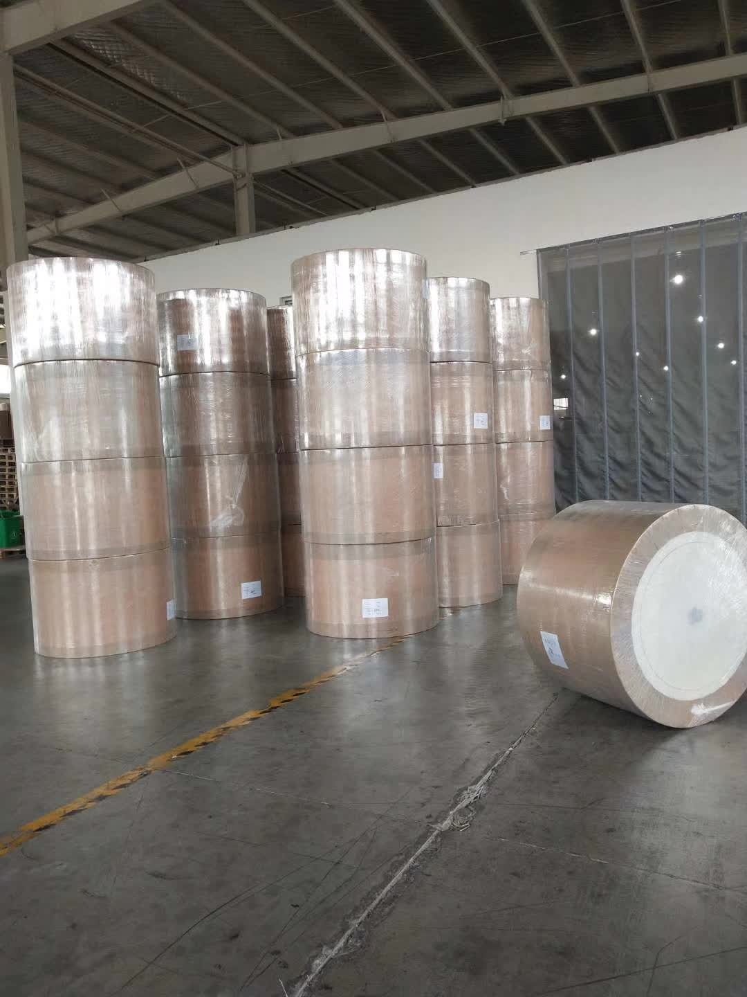 PE COATED PAPER used to make paper cups one side or double side pe coated paper