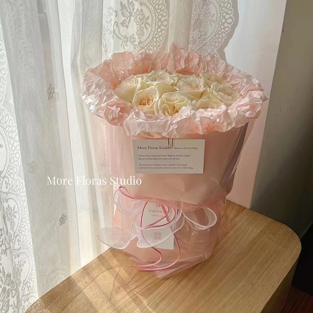 CALOR flower packaging paper flower materials plastic paper