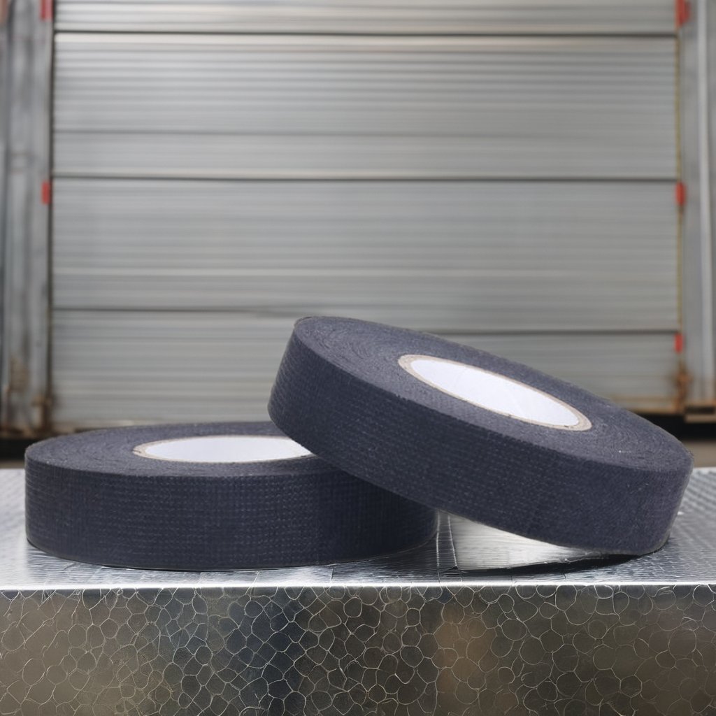 Free Samples Automotive Engine Wire Harness Self-Adhesive Paper Roll Hot Melt Polyester PVC Flannelette Adhesive Tape Masking