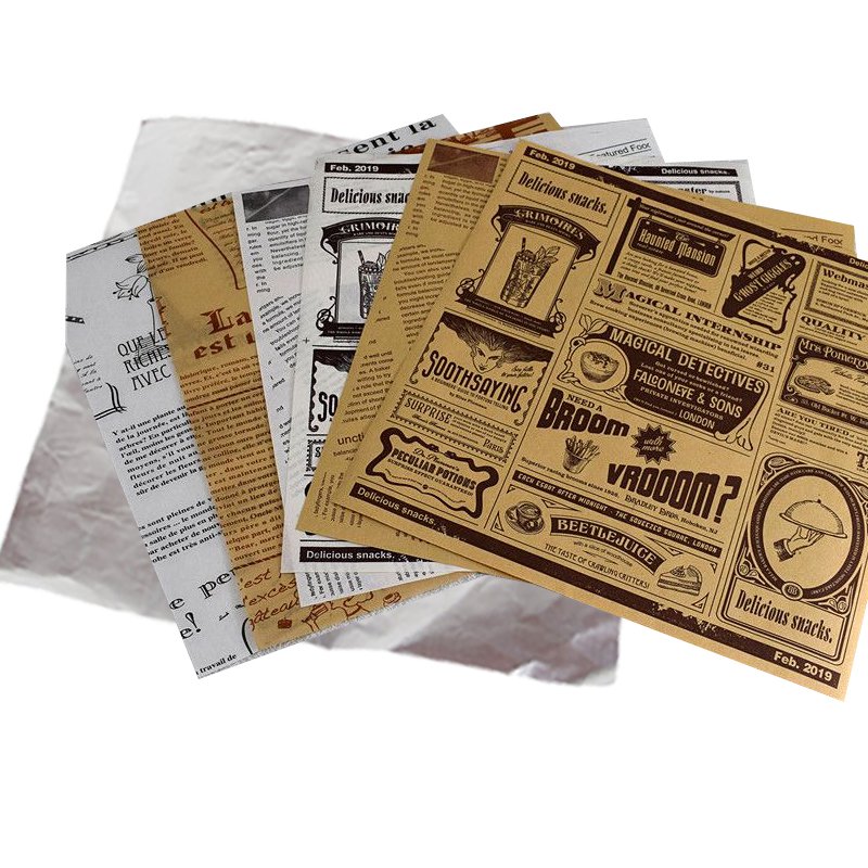 Factory Price Eco-Friendly Wrapping Paper For Food Wrapping Food Paper Paper Food Wrap
