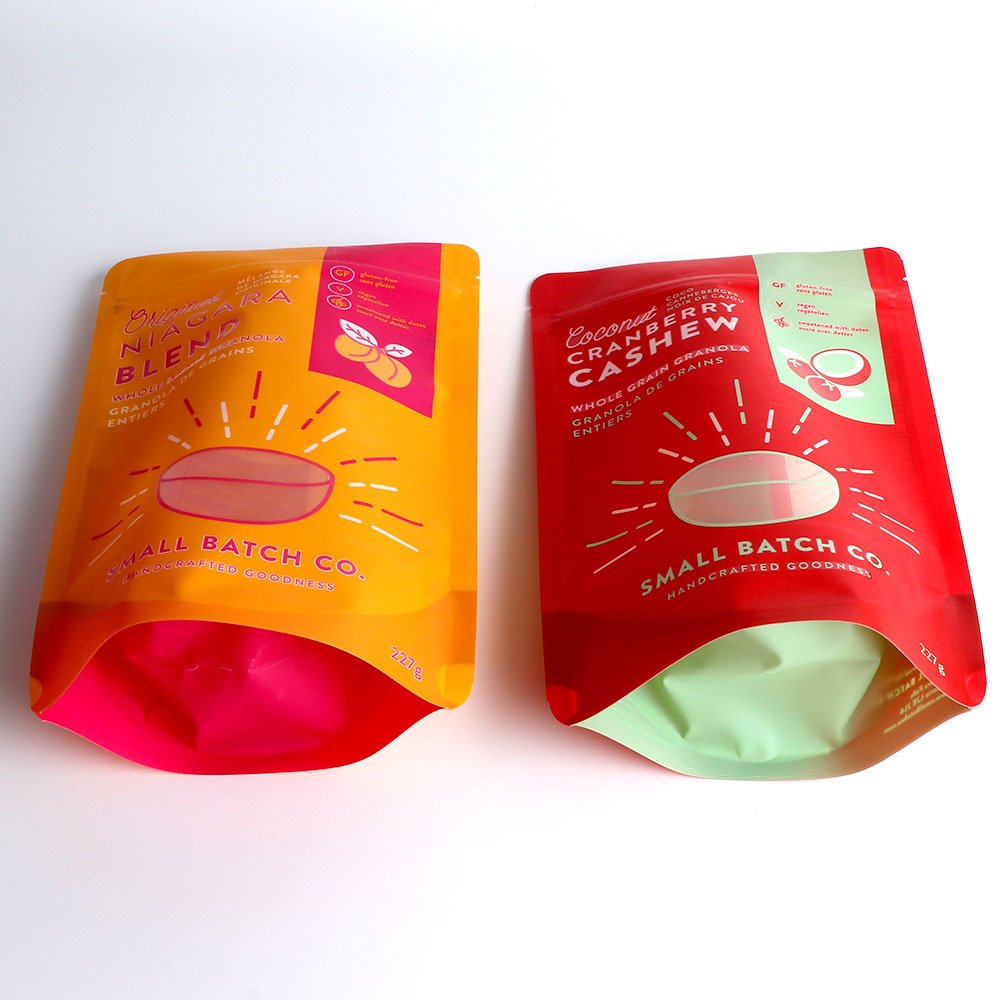 Plastic Bag Packaging Food Pouch Coffee Stand Up Pouch Zipper Foil Paper Printed Tea Aluminum Zip Custom Mylar Bags