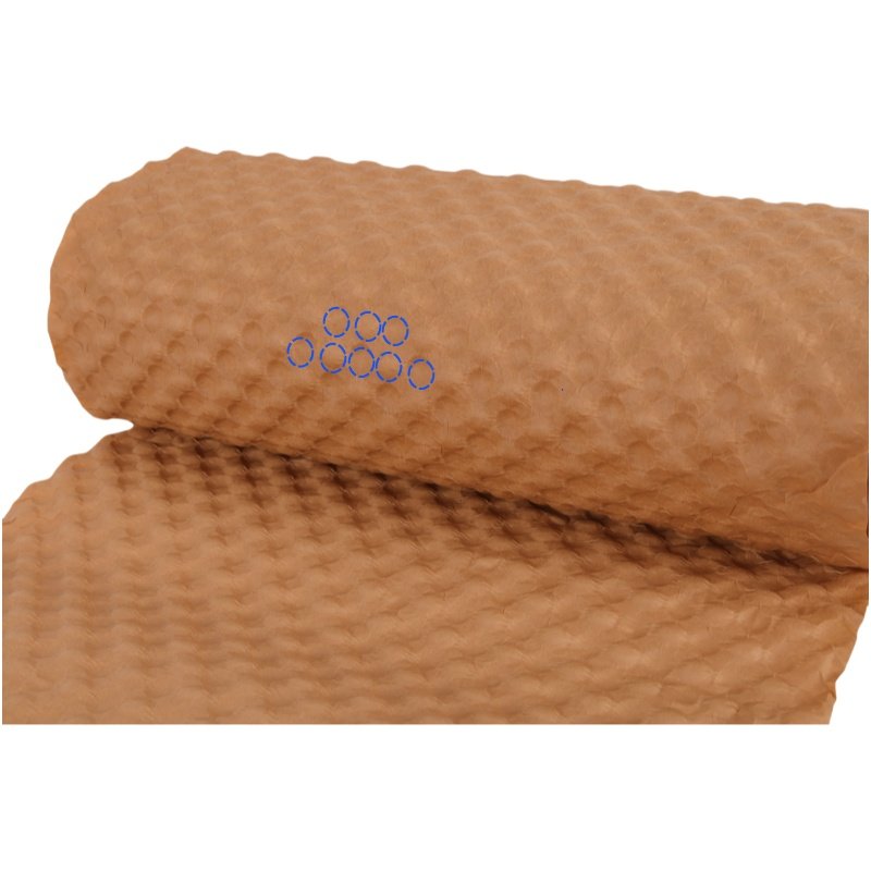 kraft paper rolls protective bubble paper Factory cushioning protective wrapping paper Pressure-sensitive goods packaging