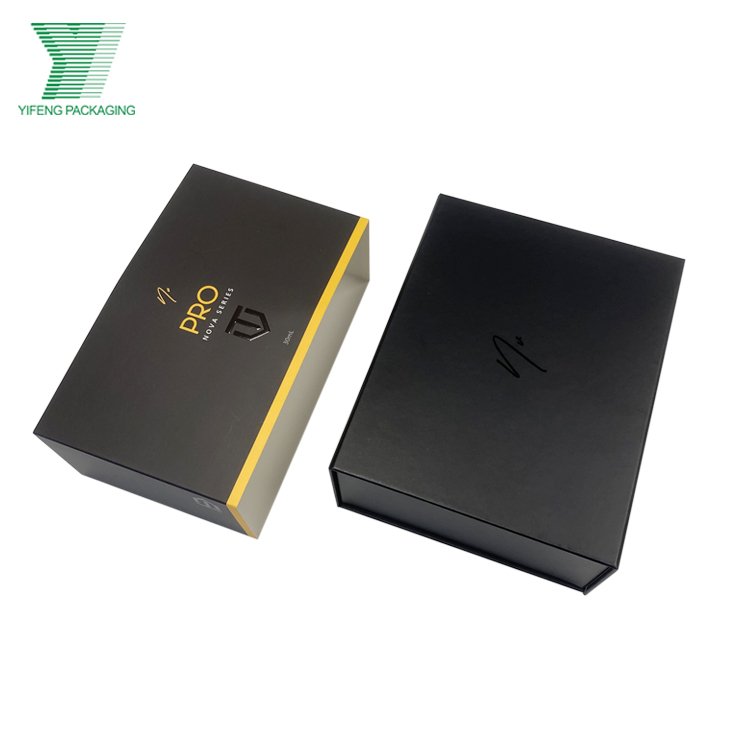 Wholesale High-end Custom Luxury Book Shaped Rigid Paper Box Packaging Magnetic Gift Boxes With EVA Foam Insert
