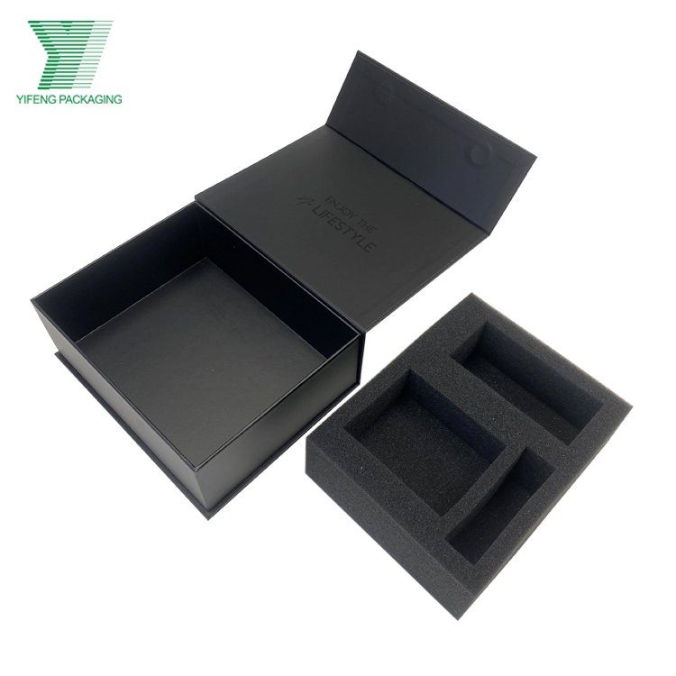 Wholesale High-end Custom Luxury Book Shaped Rigid Paper Box Packaging Magnetic Gift Boxes With EVA Foam Insert