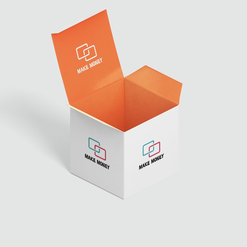 Customized rigid white card paper box for medicine food packaging cosmetics packaging box customizable