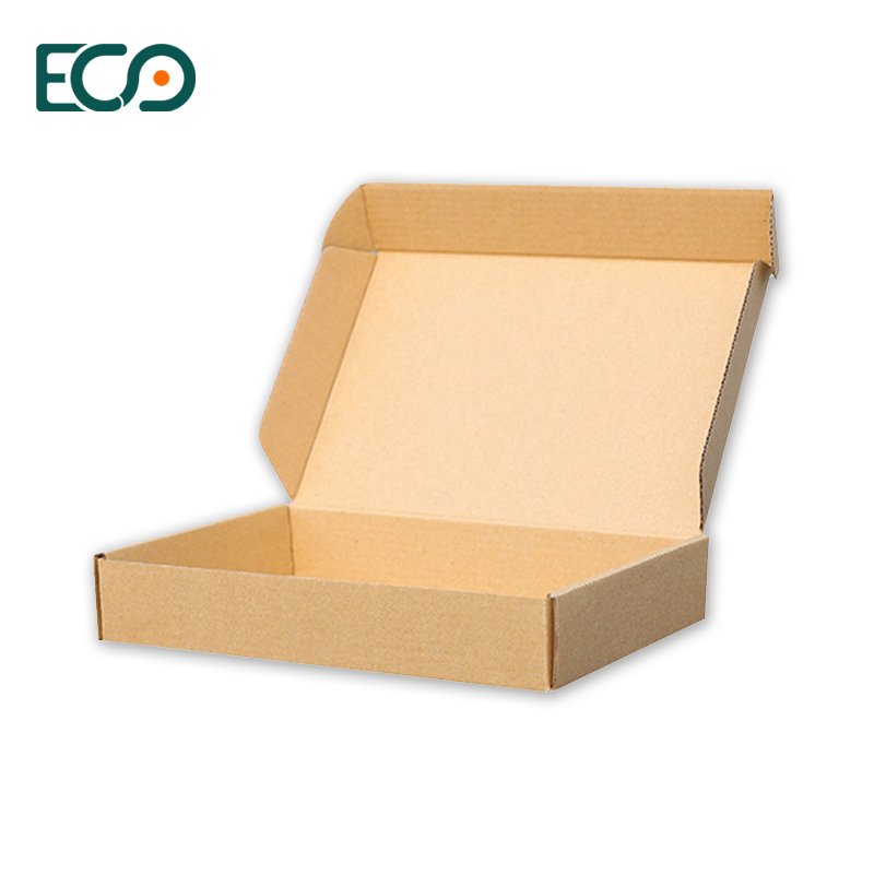 ECO Kraft Paper Mailer Express Shipping Packaging Box Wholesale Various Sizes Express Box Carton