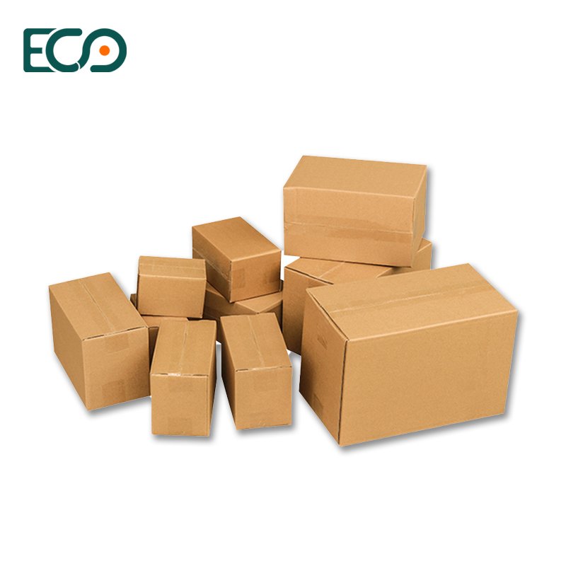 ECO Kraft Paper Mailer Express Shipping Packaging Box Wholesale Various Sizes Express Box Carton