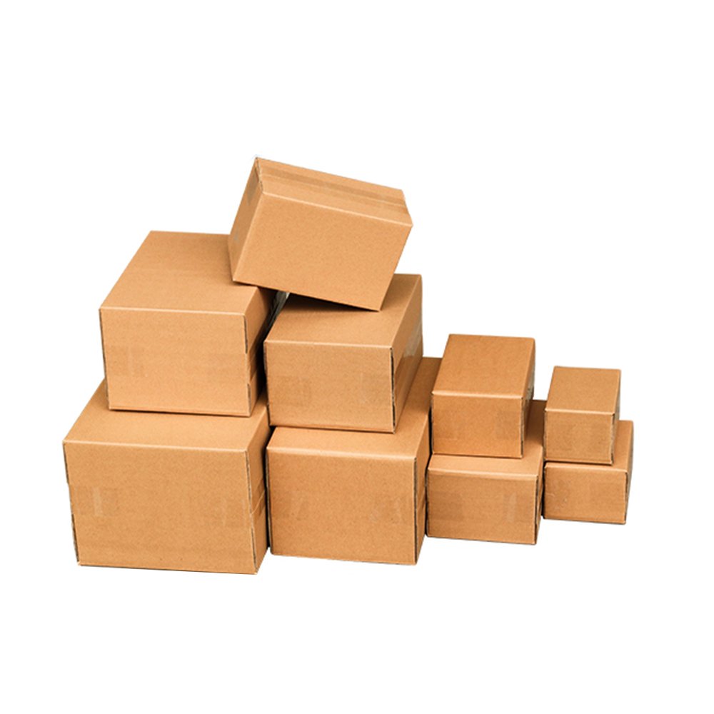 ECO Kraft Paper Mailer Express Shipping Packaging Box Wholesale Various Sizes Express Box Carton