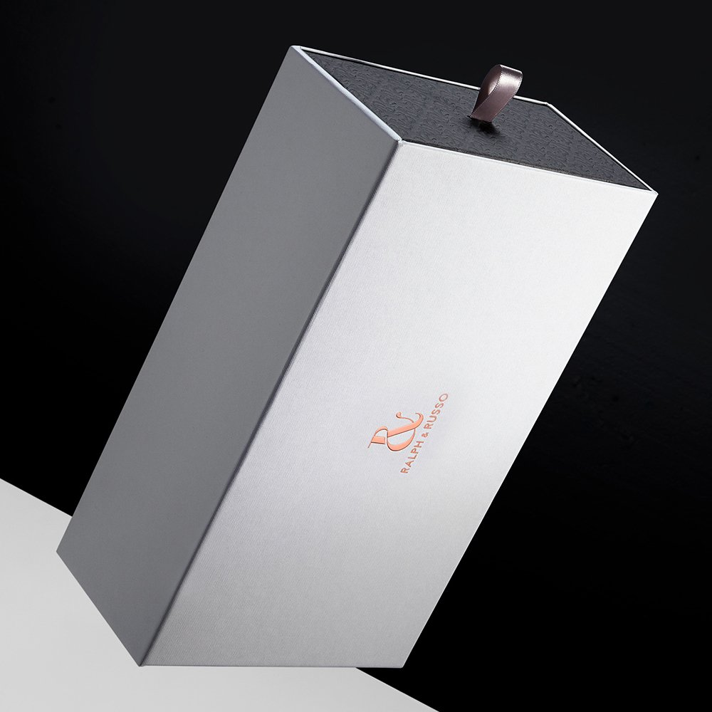 Custom Logo White Rigid Hard Case Cardboard Packaging Lid And Base Rigid Paper Gift Box