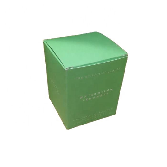 Eco-friendly Candle Box Kraft Custom Printed Box For Candle Jar Packaging Paper Boxes