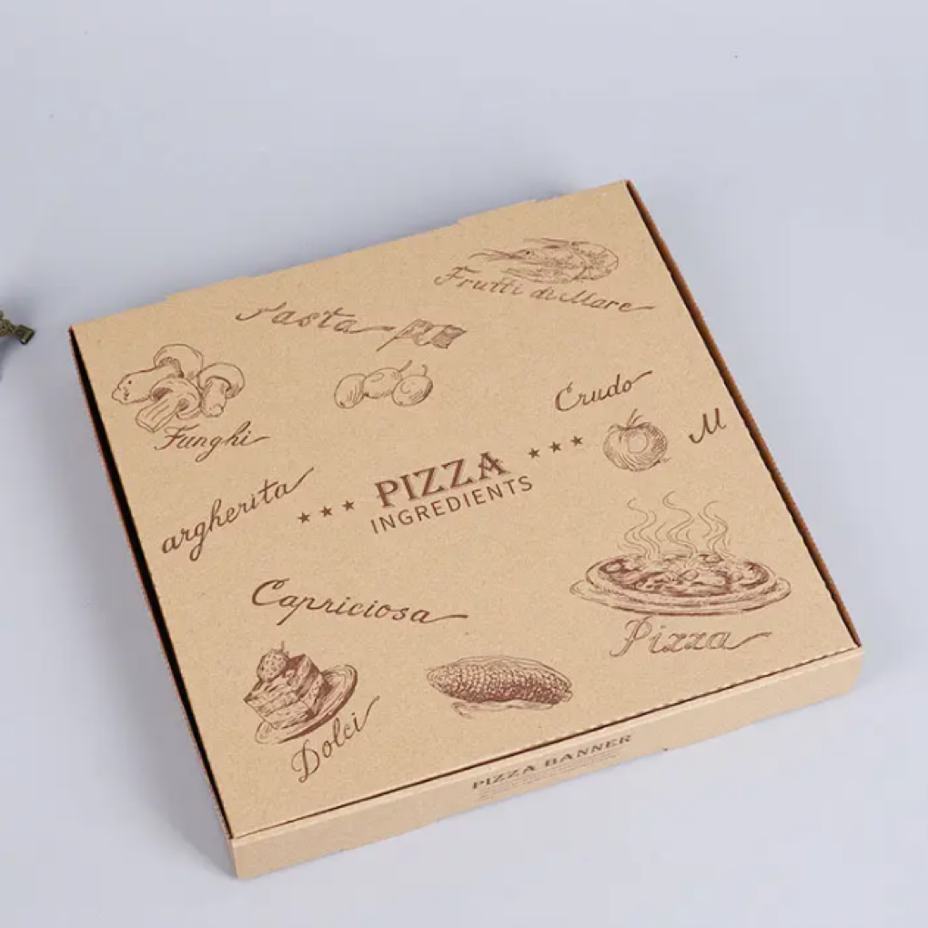 Quality Assurance Custom Pizza Box Packaging Paper Wholesale Pizza Box