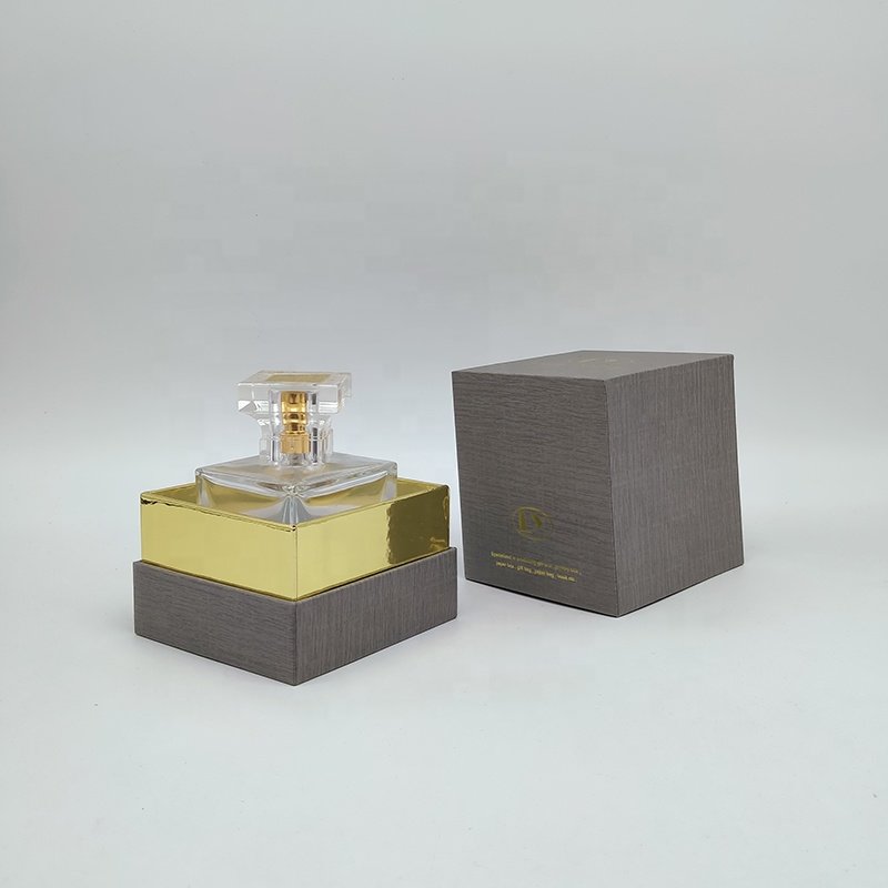 Customized 30ml 50ml 100ml Cosmetic Gift Unique Perfume Bottle bPackaging Box With Foam Insert