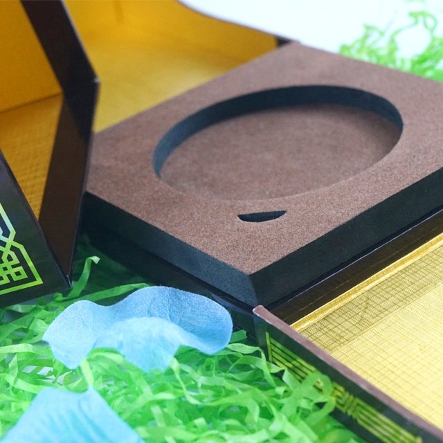 Custom foldable perfume box packaging philippines with eva Mystery box
