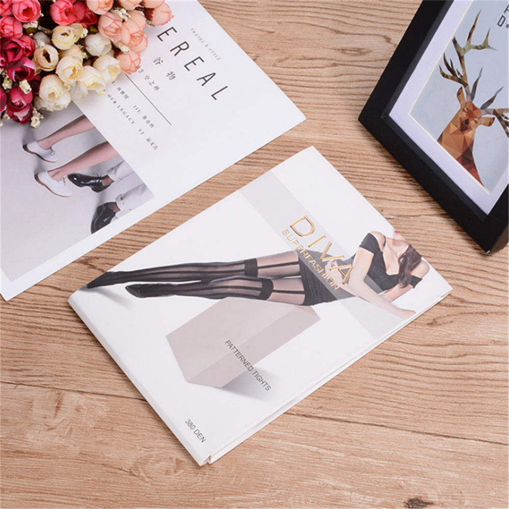 Factory price custom design color stockings packaging paper box
