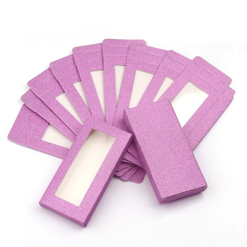 Custom OEM paper eyelash box packaging paper lash boxes