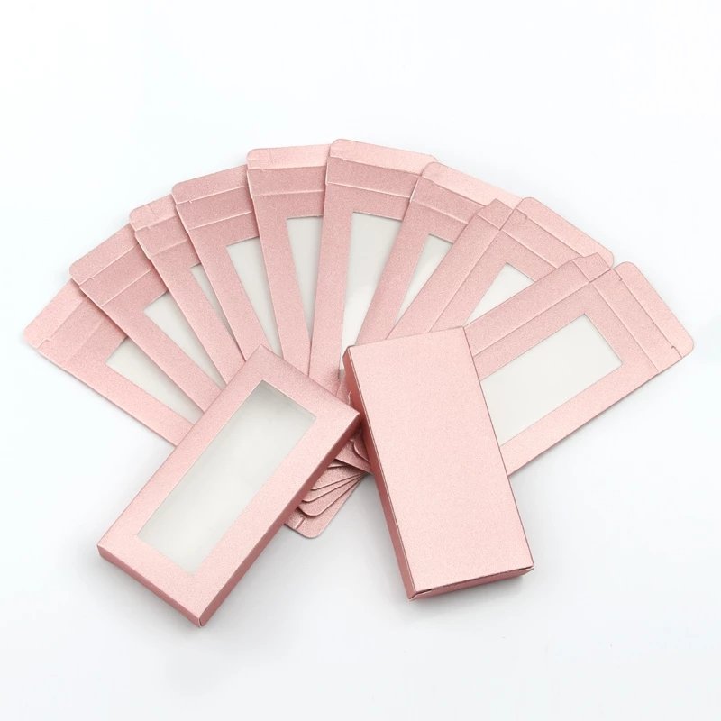 Custom OEM paper eyelash box packaging paper lash boxes