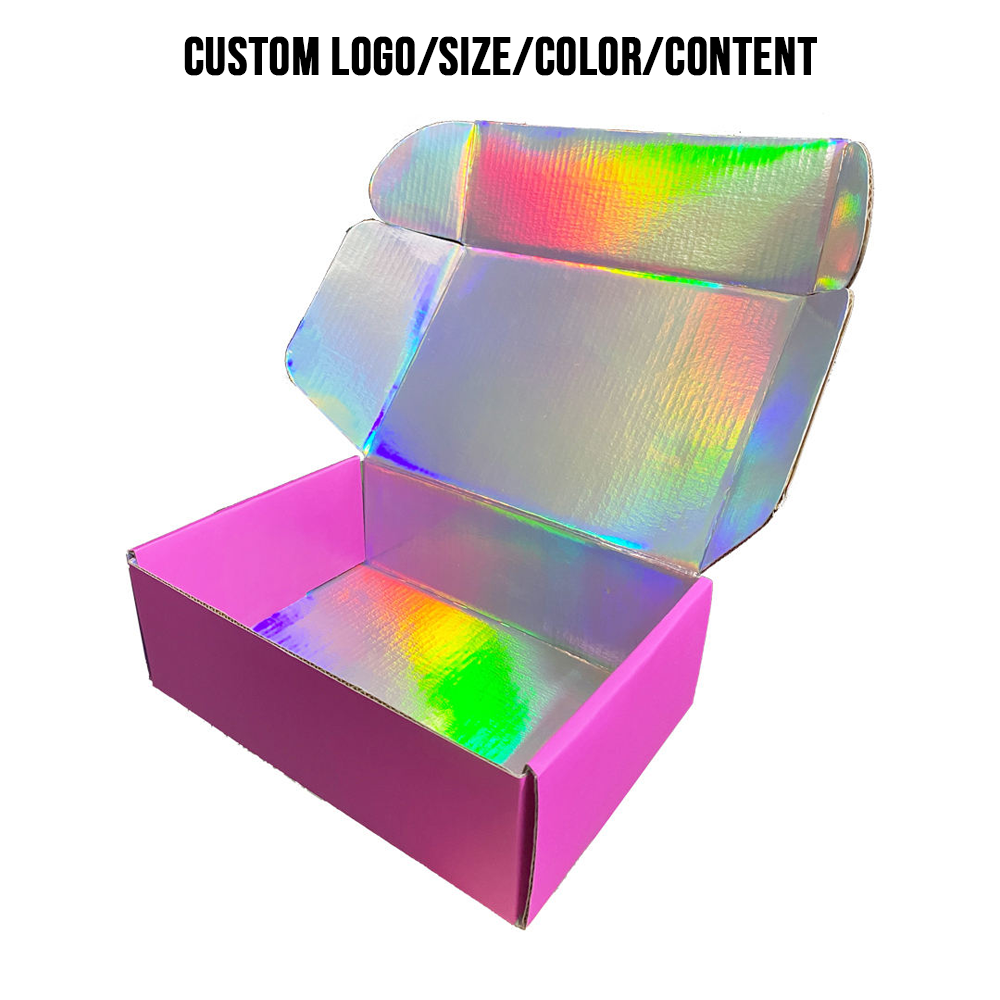 HOT Trending Skincare / Beauty / Cloth Pink Mailer Paper Custom Shipping Boxes Logo Gift Delivery Mailing Packaging Box