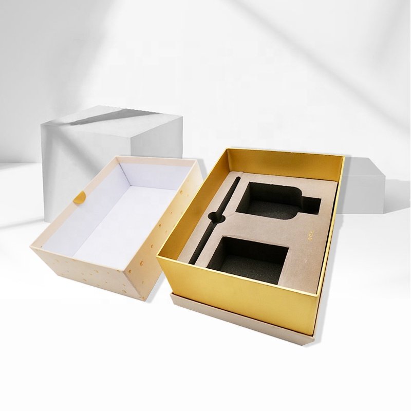 Wholesale Lid and Base Corrugated gift box Custom ECO Friendly Luxury perfume candle packaging box