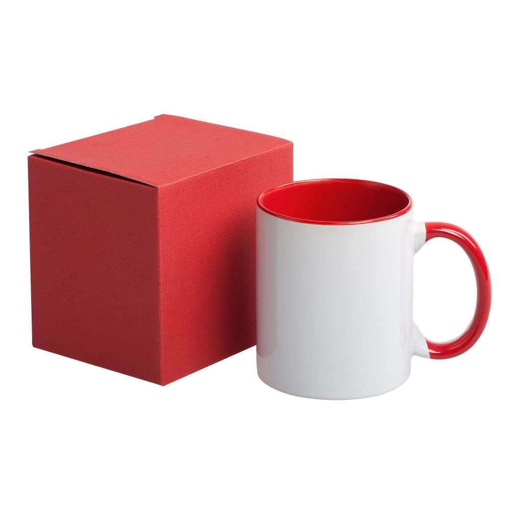 Custom Design Logo Coffee Tea Mug Folding Carton Gift Packaging Wholesale 350/400gsm Coated Paper Cardboard Square Boxes for Cup