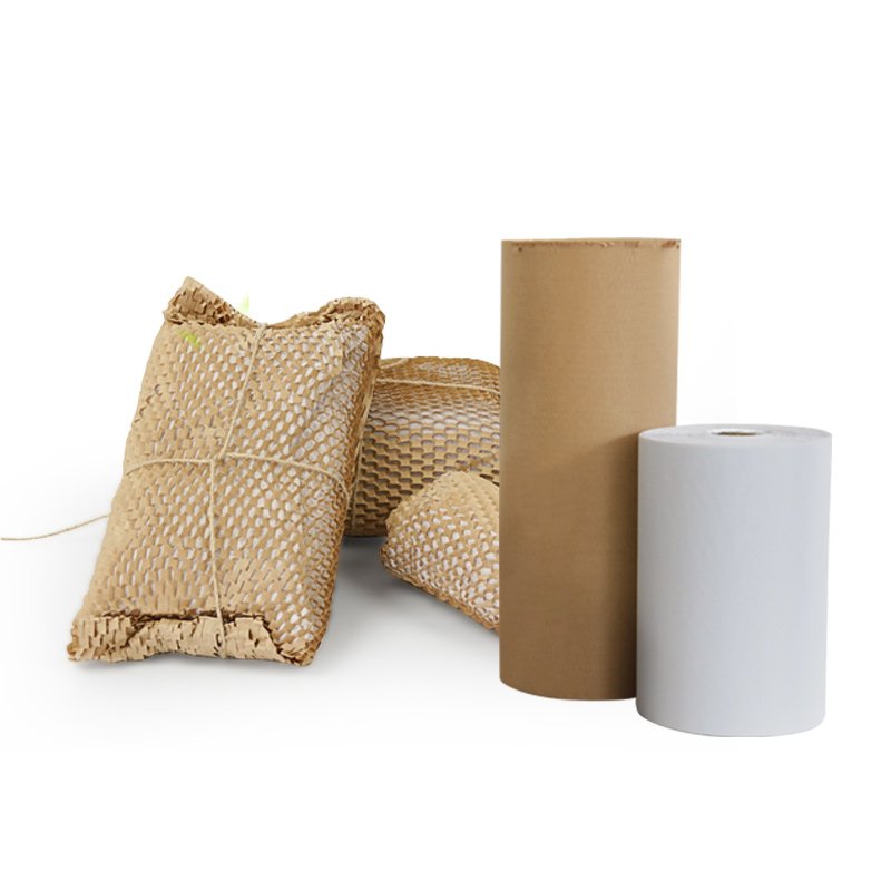 Biodegradable Packaging Paper Honeycomb Alternative to Bubble Plastic Wrap