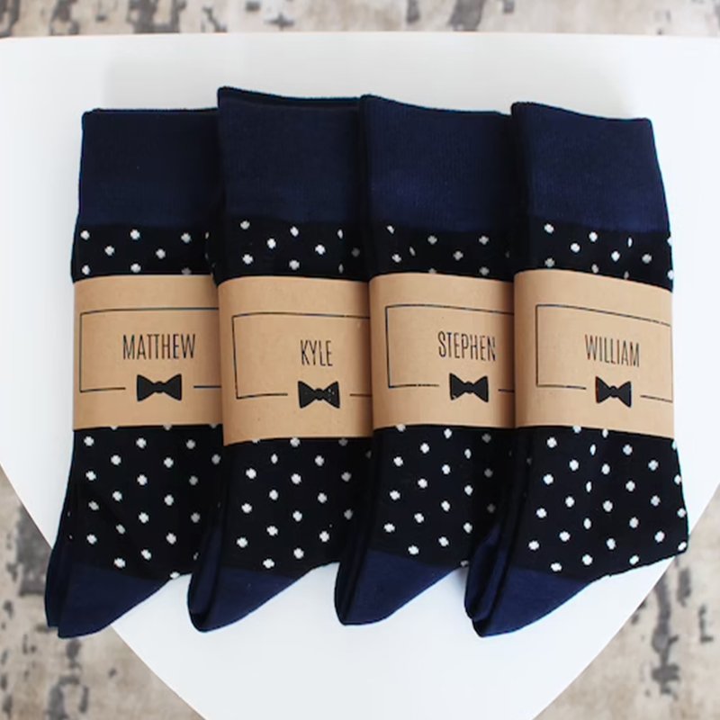 Custom with Logo Sock Packing Labeling Sleeve Kraft Paper Cardboard Sock Packaging Wholesale