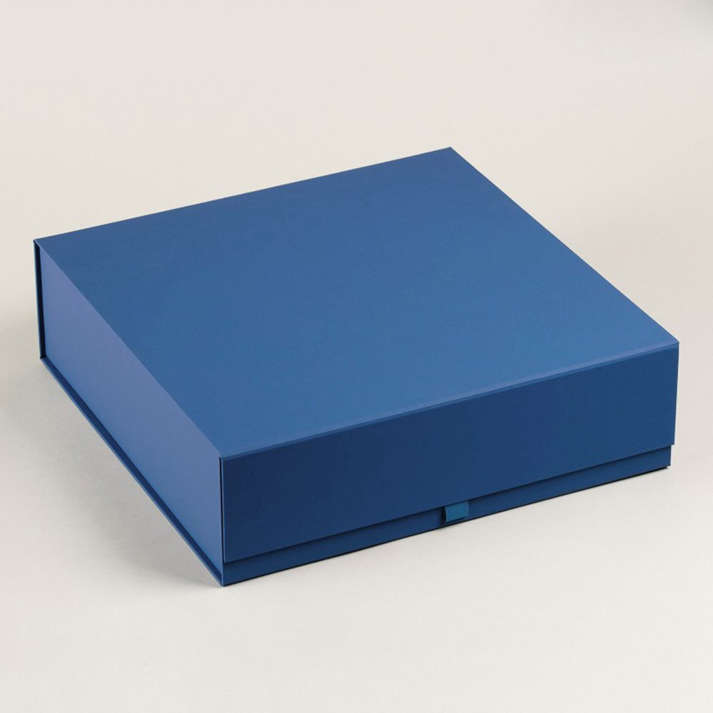 Custom Logo Rigid Grey board Cardboard Packaging Collapsible Paper Gift Box With Magnet Lid Closure
