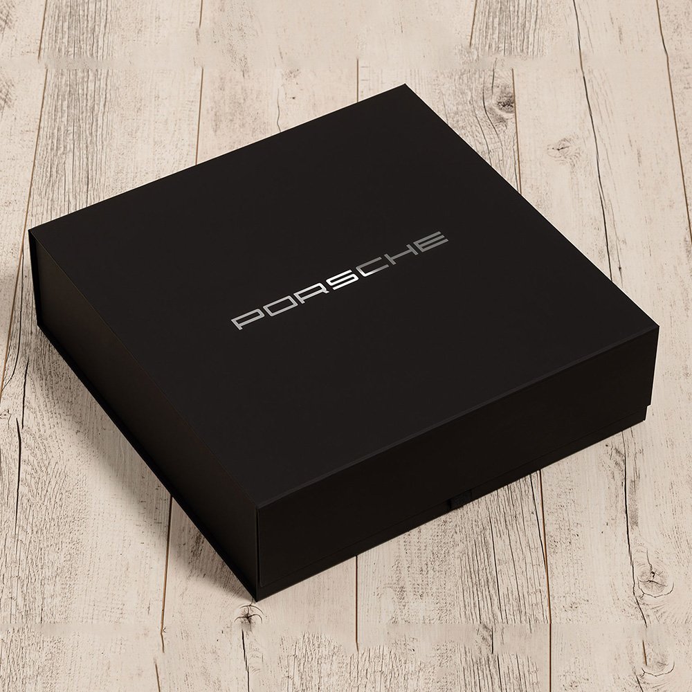 Custom Logo Rigid Grey board Cardboard Packaging Collapsible Paper Gift Box With Magnet Lid Closure