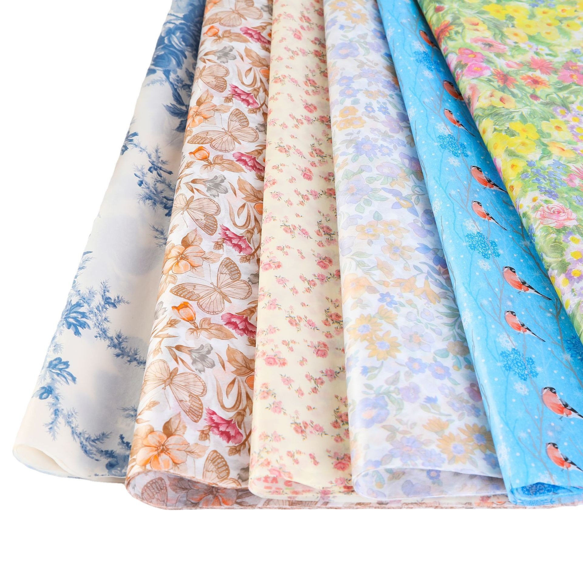 Hot Selling High Quality Custom Printed Patterned Tissue Paper
