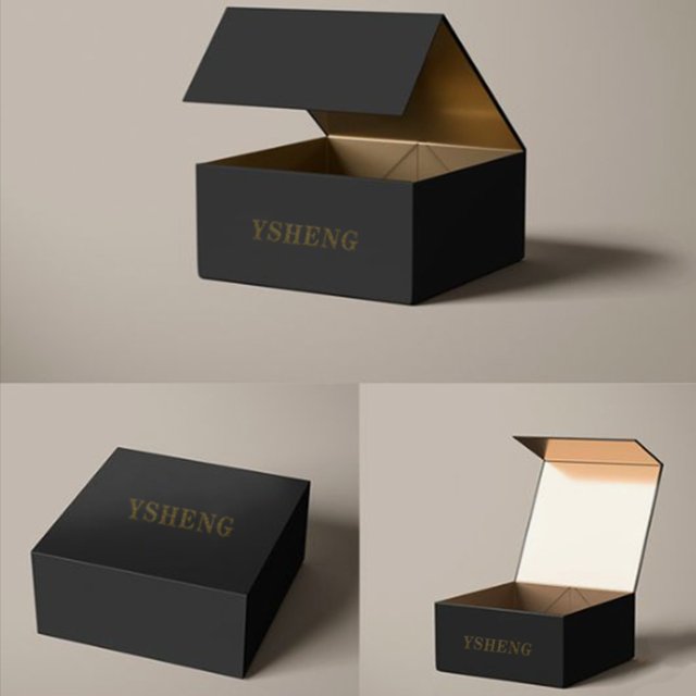 Custom Size Recyclable Cardboard Paper Hard Rigid Magnet Box Packaging Luxury Folding Magnetic Gift Box With Magnetic Lid