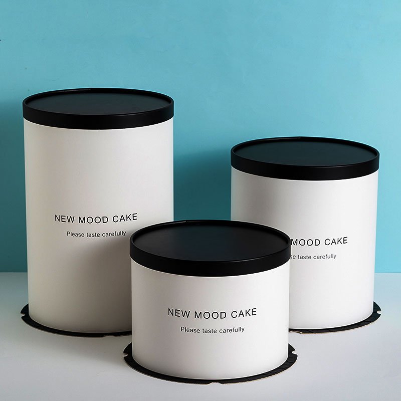 Top selling Eight Inches Stamping Four Decker Cardboard Big Food Gift Box Cake
