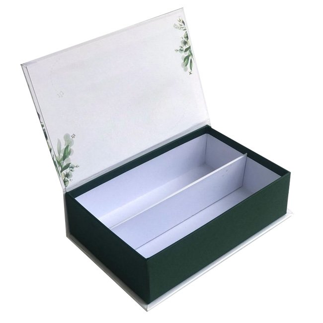 Custom luxury magnetic gift box packaging perfume cosmetics skin care eyeshadow set face cream paper folding carton