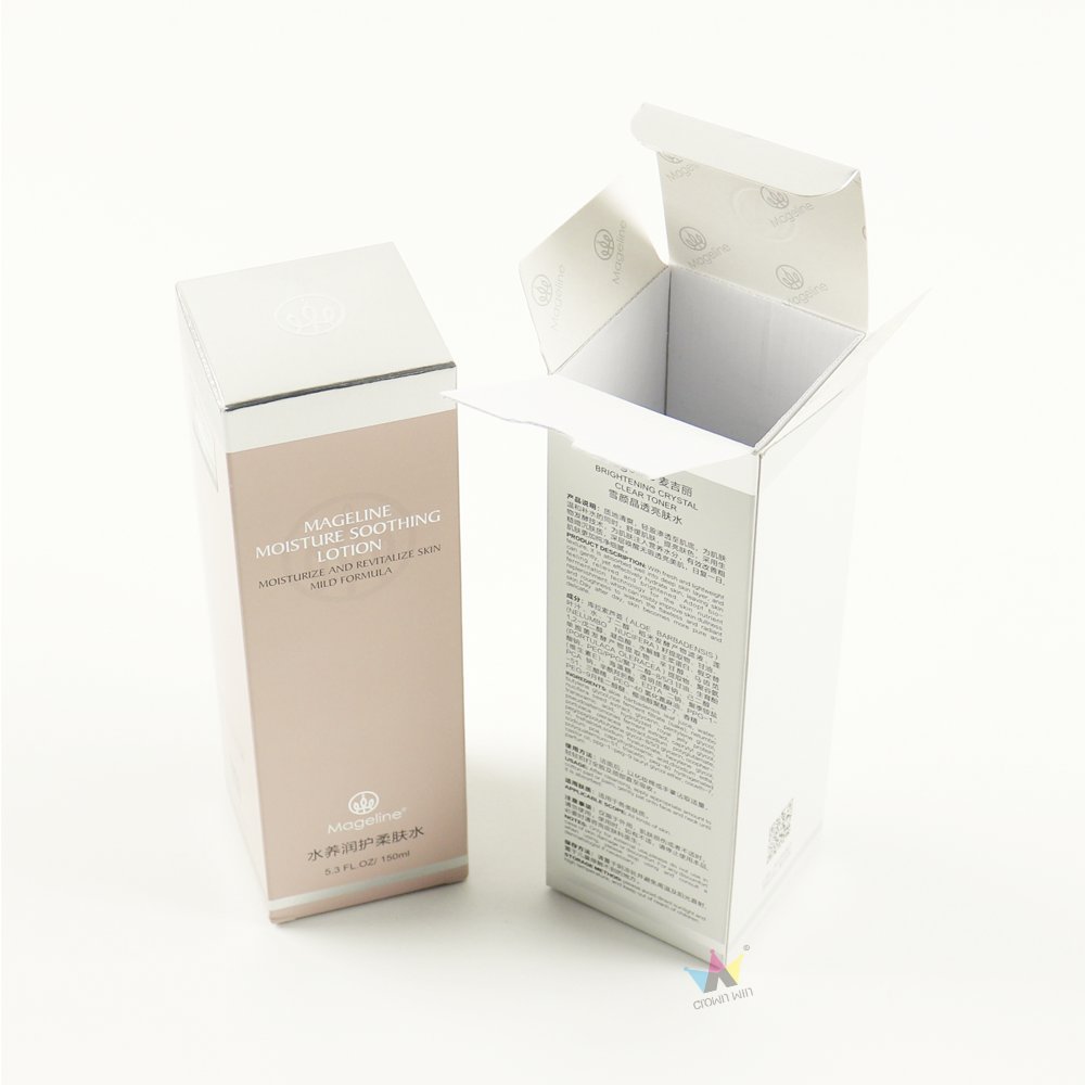cardboard eco friendly luxury fancy custom makeup organizer cosmetic packaging paper box for cosmetic gift single paper boxes
